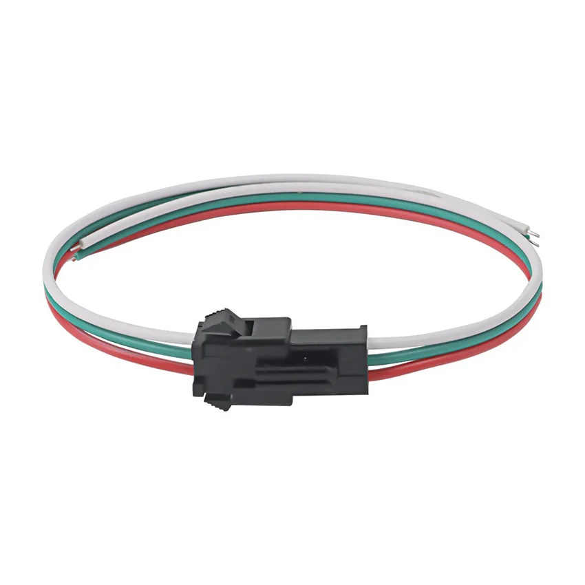 2Pin 3Pin 4Pin JST SM штекер кабель провод для WS2812B WS2812 WS2811 Светодиодная лента