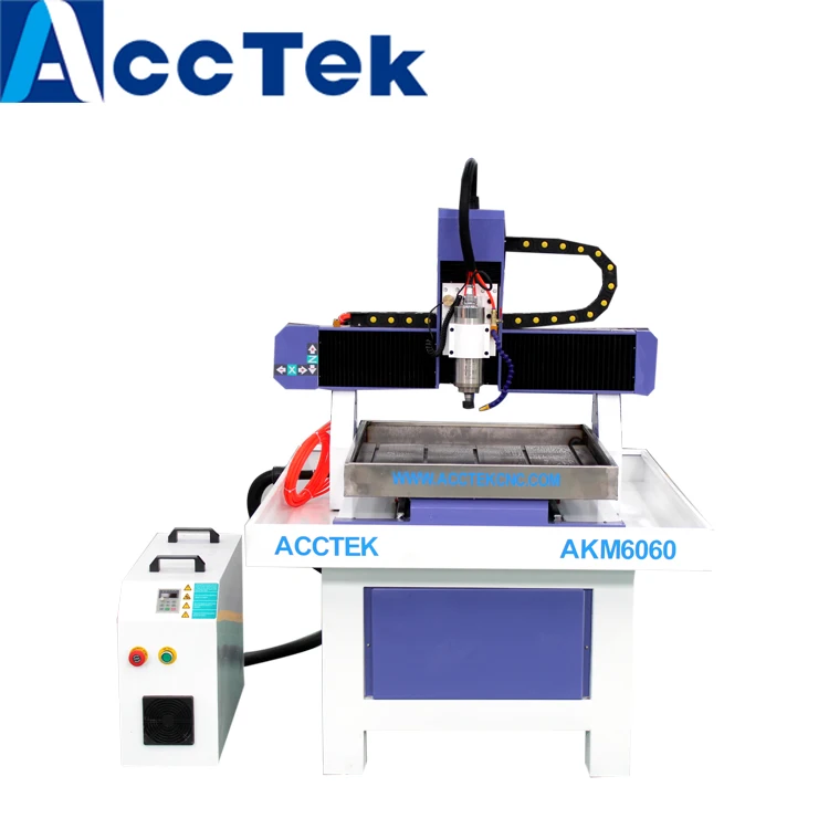 CNC вертикальный обрабатывающий центр/мини фрезерный станок цена AKM6060 4040|Фрезы по