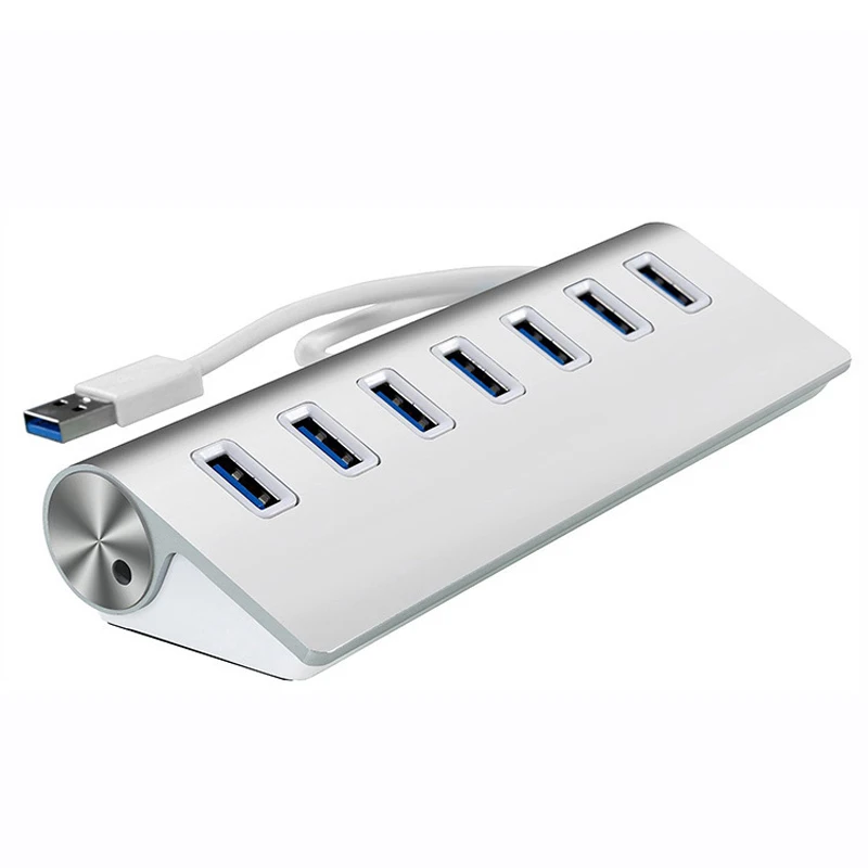 Usb порт colohas 3 0 хаб Суперскоростной Алюминиевый 7 портов удлинитель адаптер для