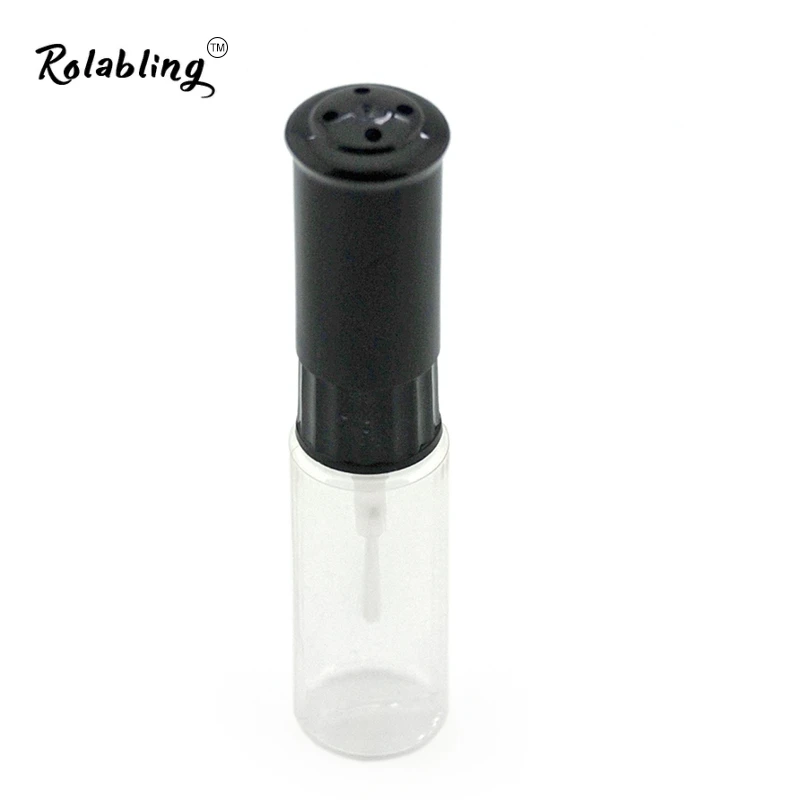 Прозрачная пластиковая бутылка для лака ногтей 10 шт./лот 7 мл пустая ручка дизайна