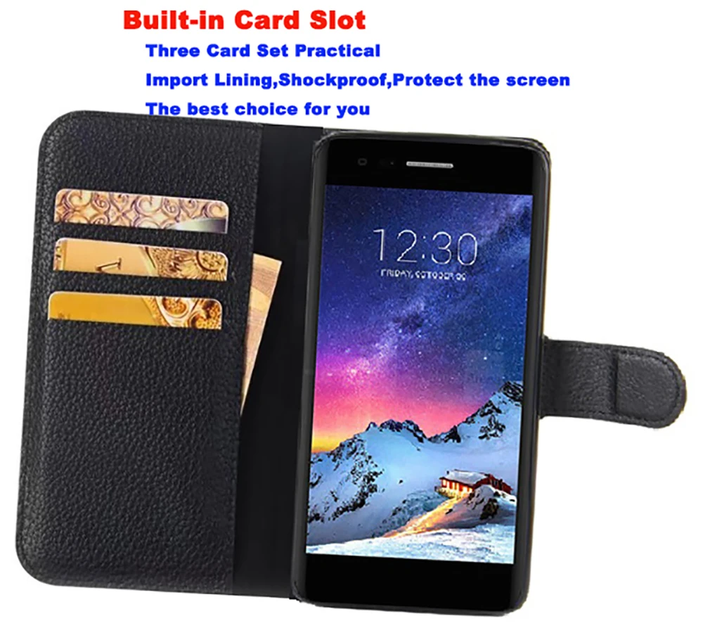 Высокое качество Флип кожаный чехол для Philips Xenium W6610 мобильный телефон с