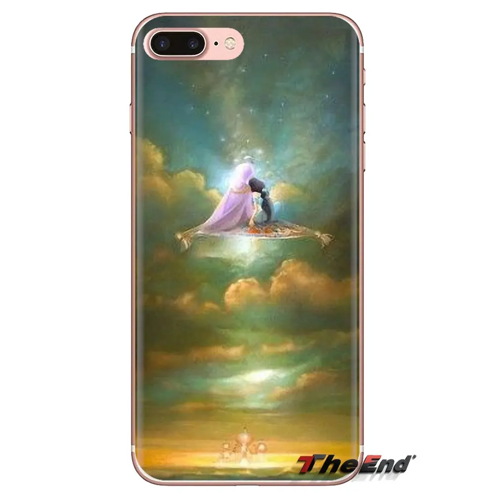 For LG G3 G4 Mini G5 G6 G7 Q6 Q7 Q8 Q9 V10 V20 V30 X Power 2 3 K10 K4 K8 2017 Classic Aladdin (1992) Movie Soft Transparent Case |