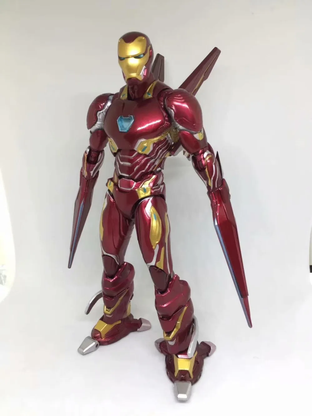 Новые Figuarts Мстители Бесконечность война Железный человек оружие издание MK50