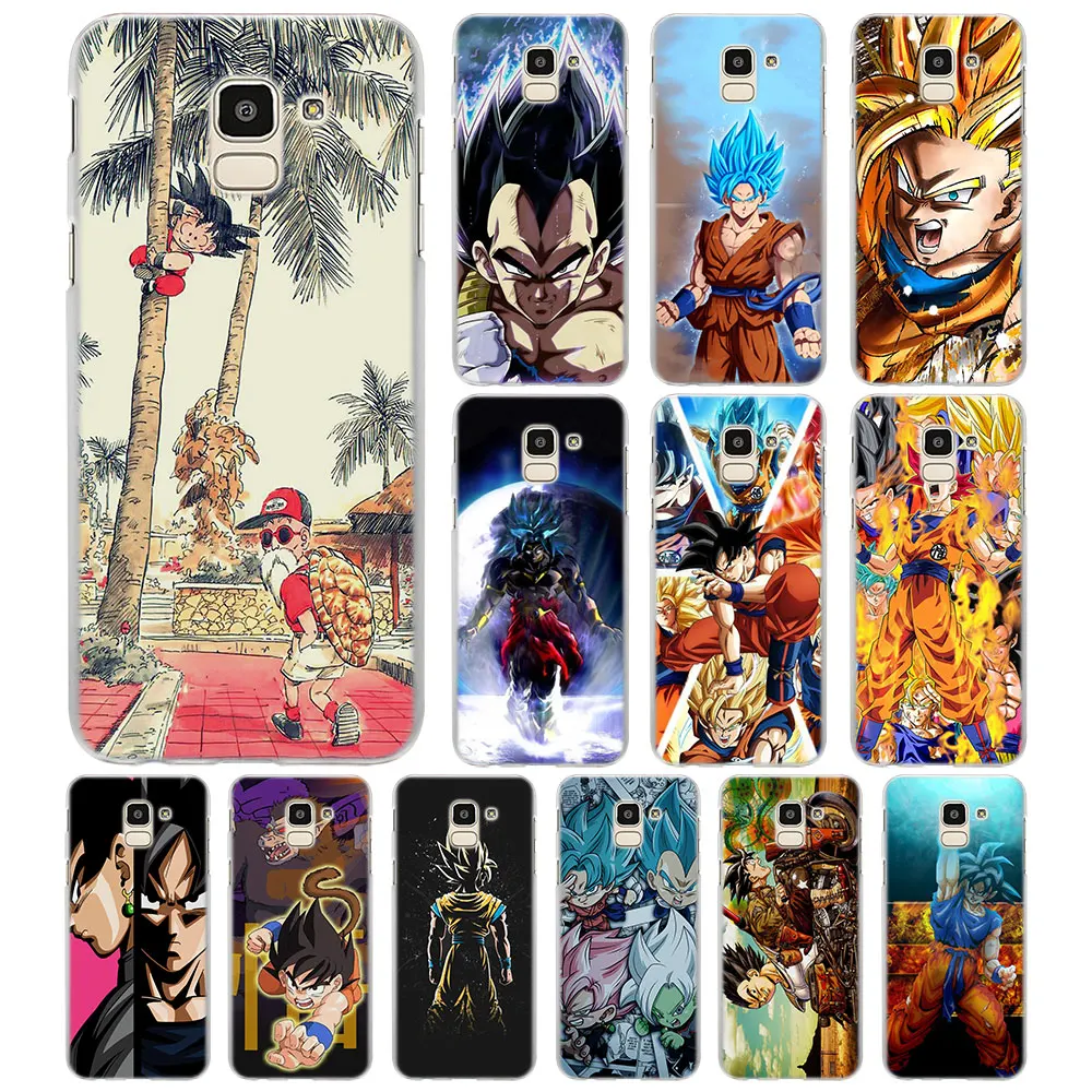 Dragon Ball Z Goku чехол для телефона для Samsung Galaxy J3 J4 J6 плюс J7 J8 J5 J7 твёрдый ПК лучшего качества Coque fundas чехол