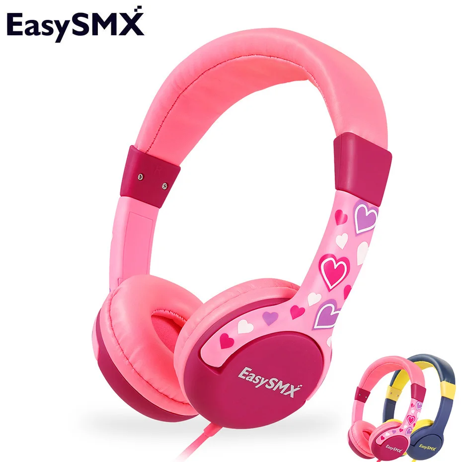 Новые детские наушники EasySMX KM 666 гарнитура с 80 85дб детская безопасная объемная для