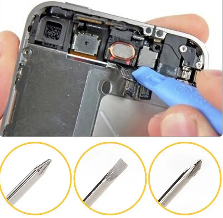 Набор инструментов для ремонта смартфона отверток набор вскрытия 8 в 1 разборные