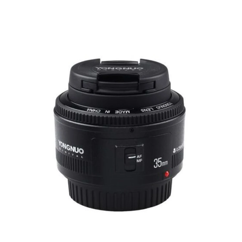 Объектив YONGNUO YN35mm F2 1:2 AF/MF широкоугольный объектив с фиксированным фокусом