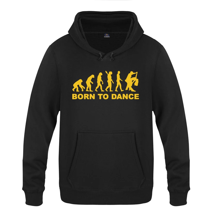 Born To Dance dancing Evolution толстовки для мужчин 2018 Мужской пуловер свитшот флисовый |