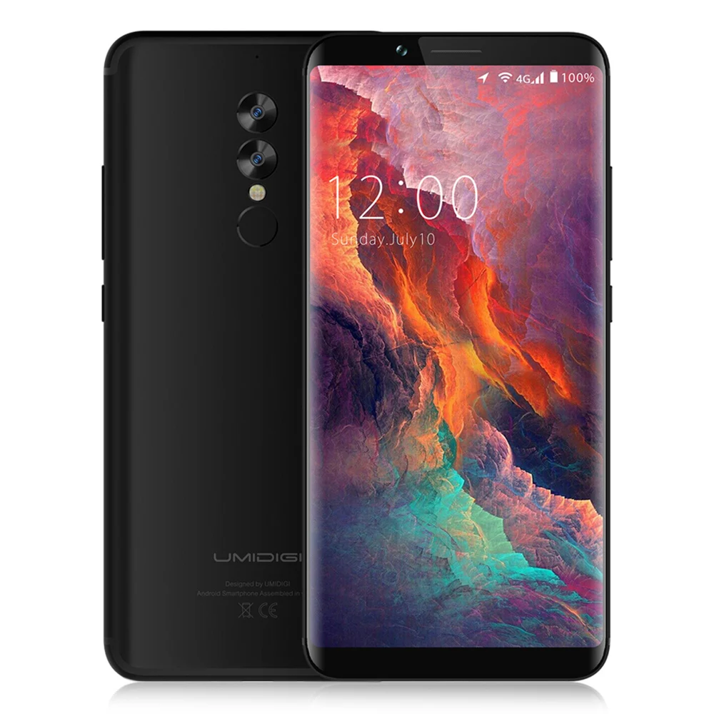 Umidigi S2 Lite 18:9 полный Экран 4 ГБ Оперативная память 32 ROM Мобильного телефона mt6750t