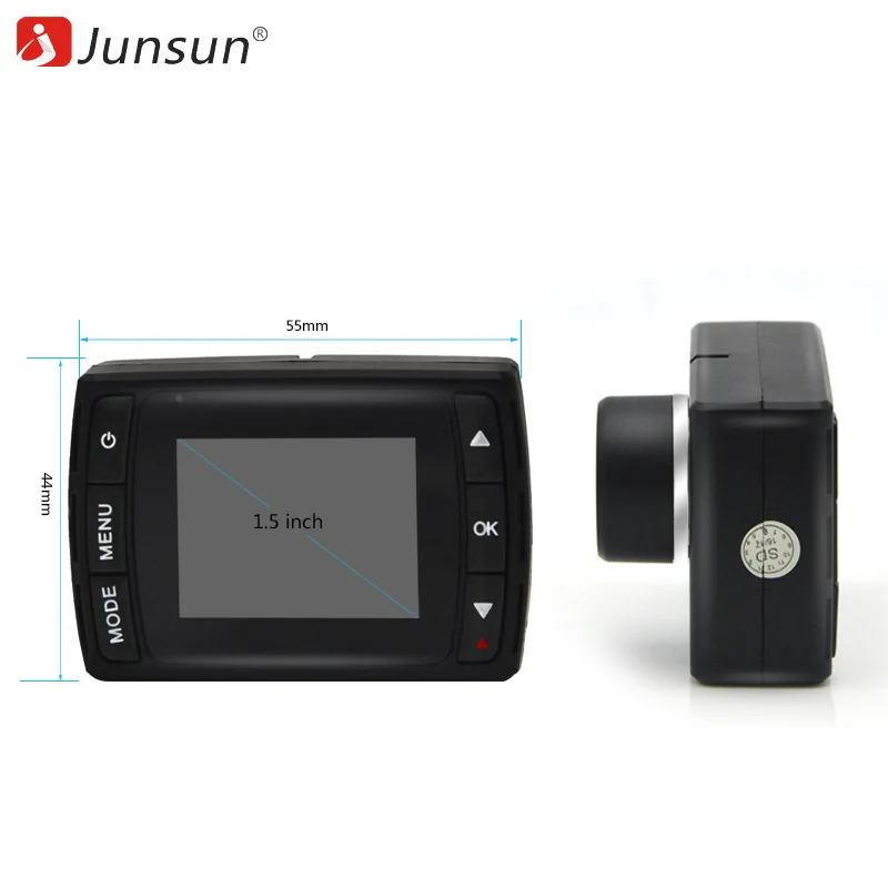 Junsun 1 5 &quotWifi Автомобильный видеорегистратор Камера HD 1080 P синхронный дисплей Dash Cam