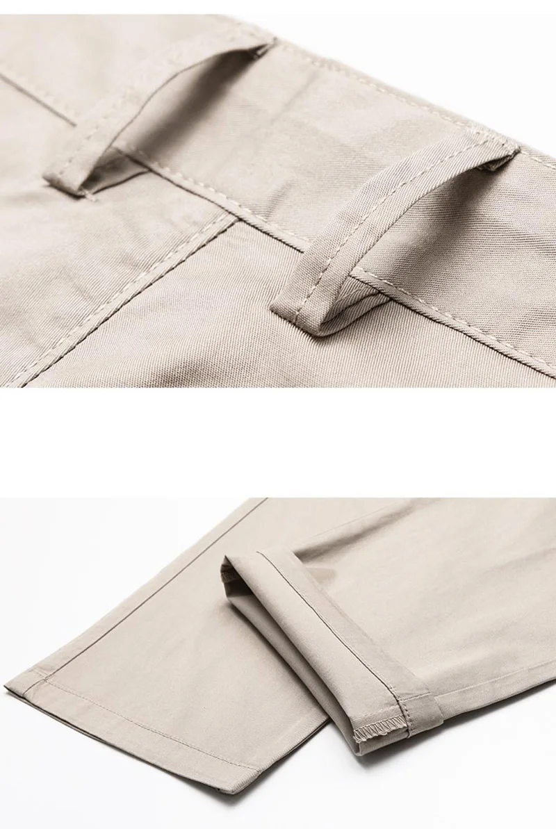 Pantalon Homme, мужские брюки, мужские классические деловые брюки, мешковатые, белые, черные, повседневные мужские рабочие брюки, большие размеры, высокое качество, тонкие