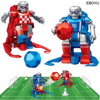 2pcs eboyu jt8811jt8911 2 4ghz rc football robot toy wireless remote control two soccer robots game toys for kids family