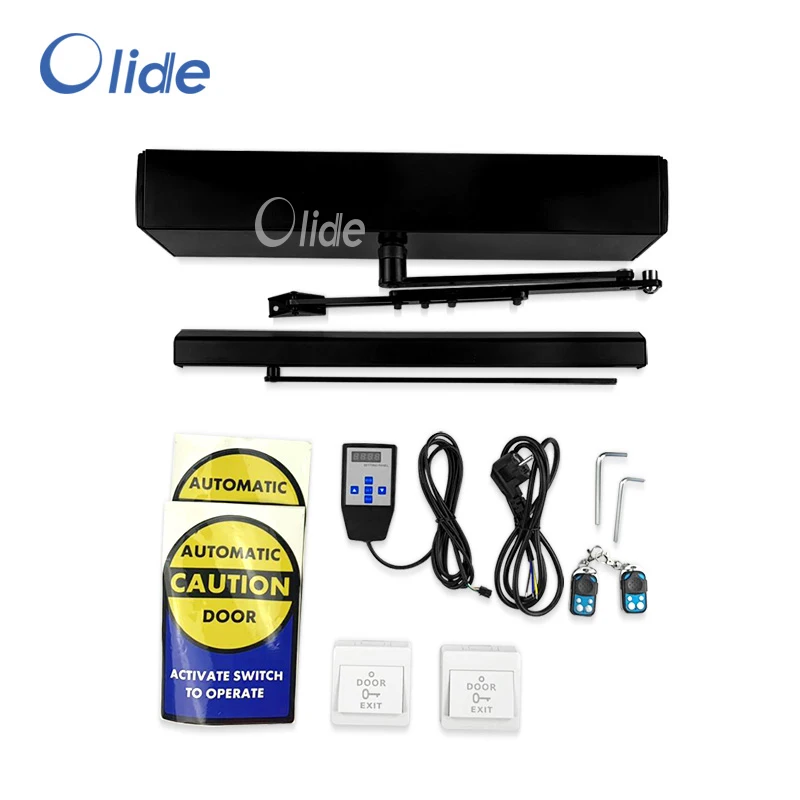 

Olide DSW120 Automatic Swing Door Opener For Home Use Black Color