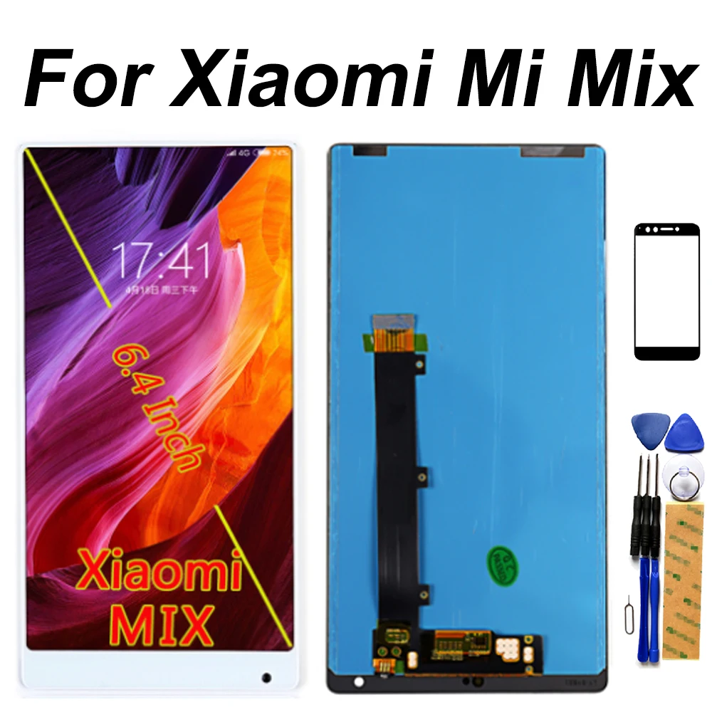 100% протестированный ЖК-дисплей сенсорный экран для Xiaomi mi x дигитайзер сборка