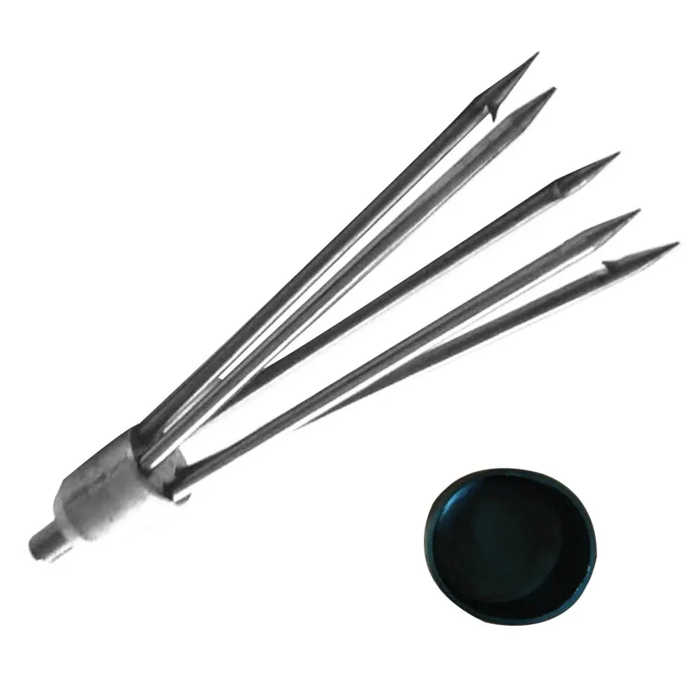 Антикоррозийная подводная вилка прочная с колючками из нержавеющей стали разъем