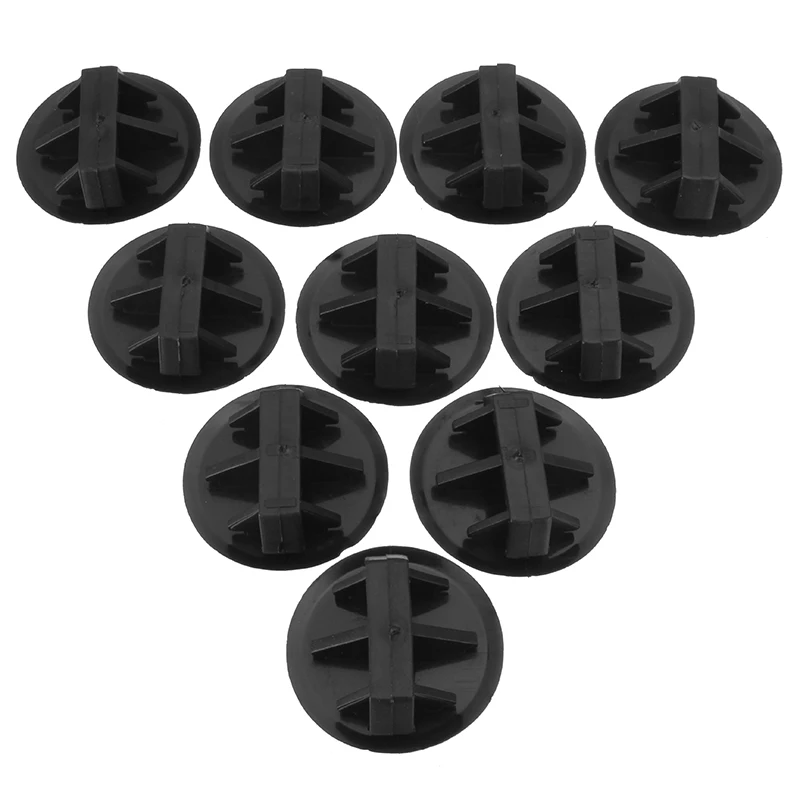 10 шт. новые черные нейлоновые зажимы для боковой юбки | Автомобили и мотоциклы