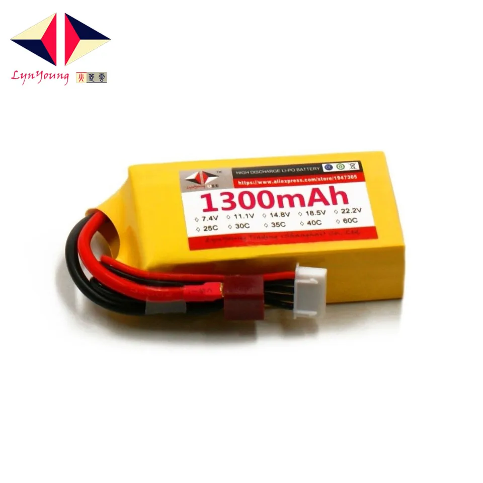 Аккумулятор HX Lipo 14 8 в 1300 мАч 25C 30C 35C 40C 60C для радиоуправляемого дрона