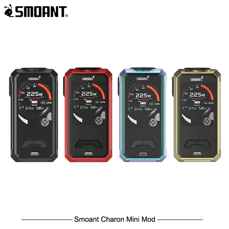 Оригинальные моды для электронных сигарет Smoant Charon Mini Mod 225 Вт большой выход