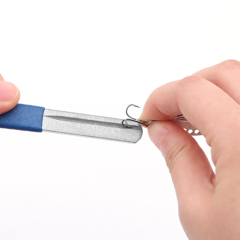 

Diamond Fishing Hook Hone Fishhook Sharpening Fishing Tackle Accessory Tool