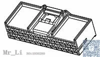 

936227-1[Automobile 090III 4P PLUG ASSY]