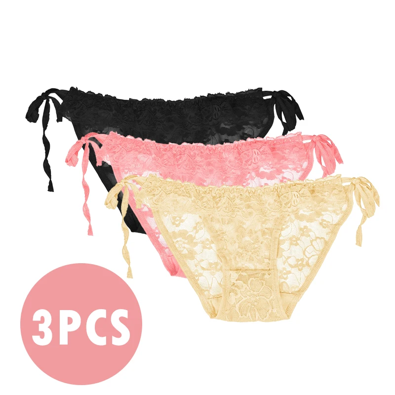 3 шт./компл. и ремешком пикантные женские нижнее белье обращение кружевные