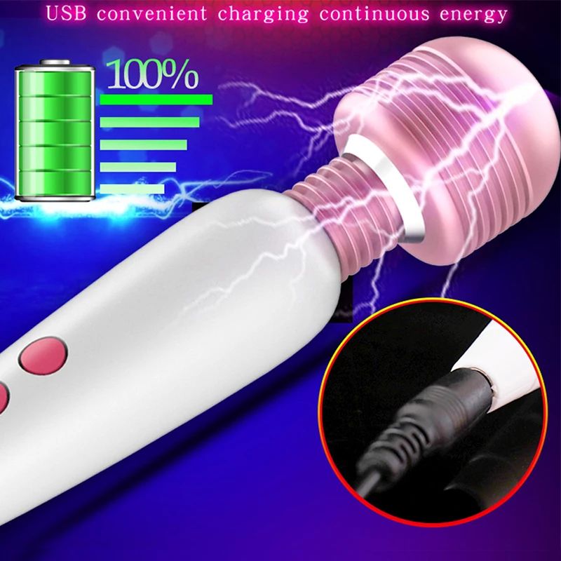 MQFORU Мощный вибратор вибраторы для женщин секс игрушки USB зарядка Вибрация