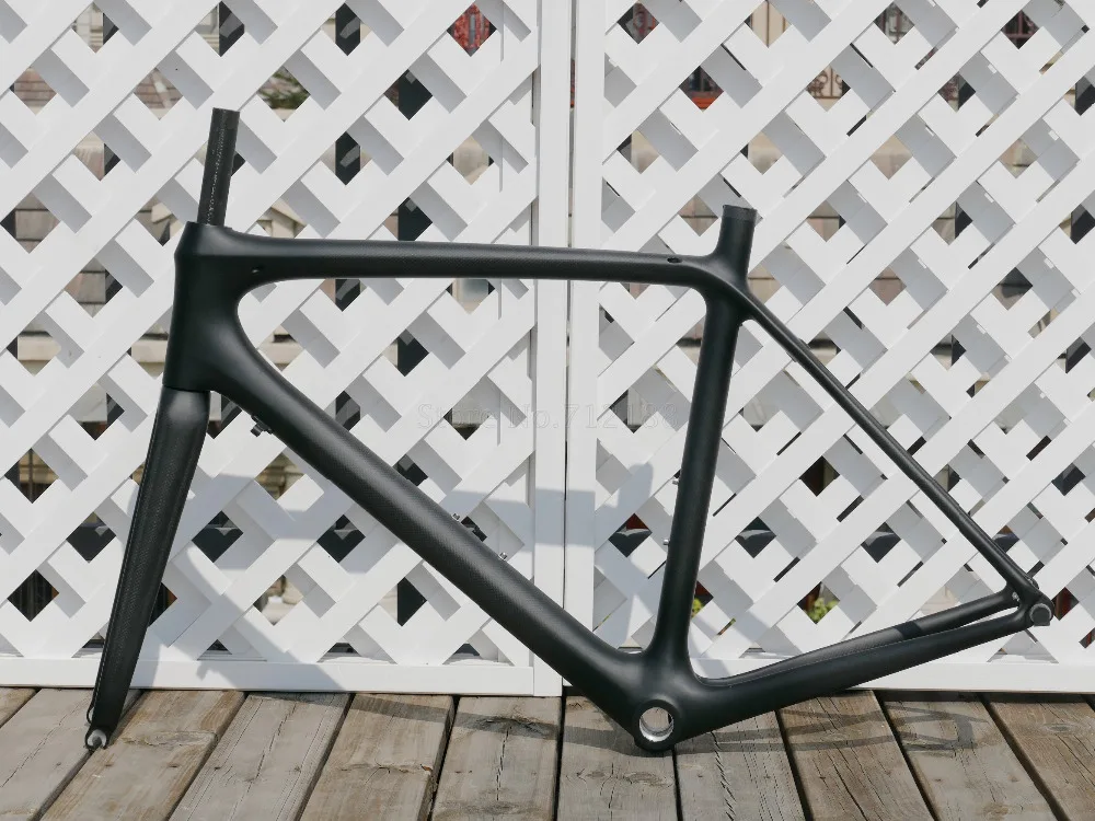 Toray Carbon 3K глянцевый матовый велосипедный гоночный велосипедный шоссейный велосипед 700C рама M Размер Рама в комплекте вилка