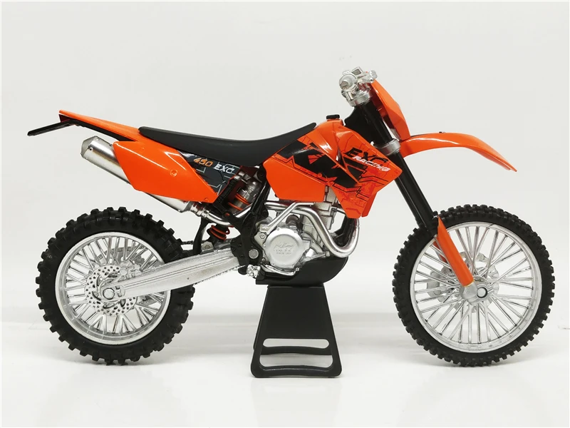 1:12 Newray KTM 450 EXC Suzuki RM-Z литье под давлением миниатюрные велосипеды Мотокросс без коробки