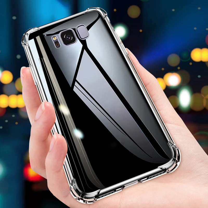 Противоударный чехол для samsung Galaxy S10 Lite S9 S8 Plus Note 8 A8S A6S A6 A7 A8 A9 плюс 2018 J2 J3 J4 J5 J6 J7 J8