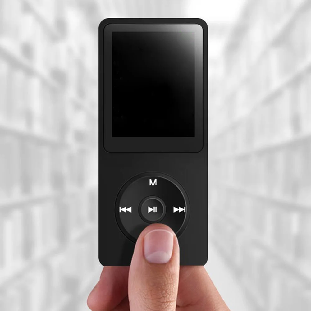 Портативный музыкальный mp3 плеер с экраном 1 8 дюйма и дисплеем 4 Гб перезаряжаемый