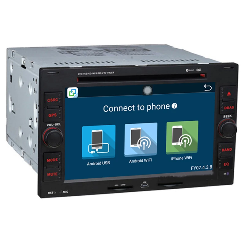 6 2 дюймов din android автомобильный dvd плеер gps навигация для VW PASSAT B5 Гольф 4 поло Бора IPOD