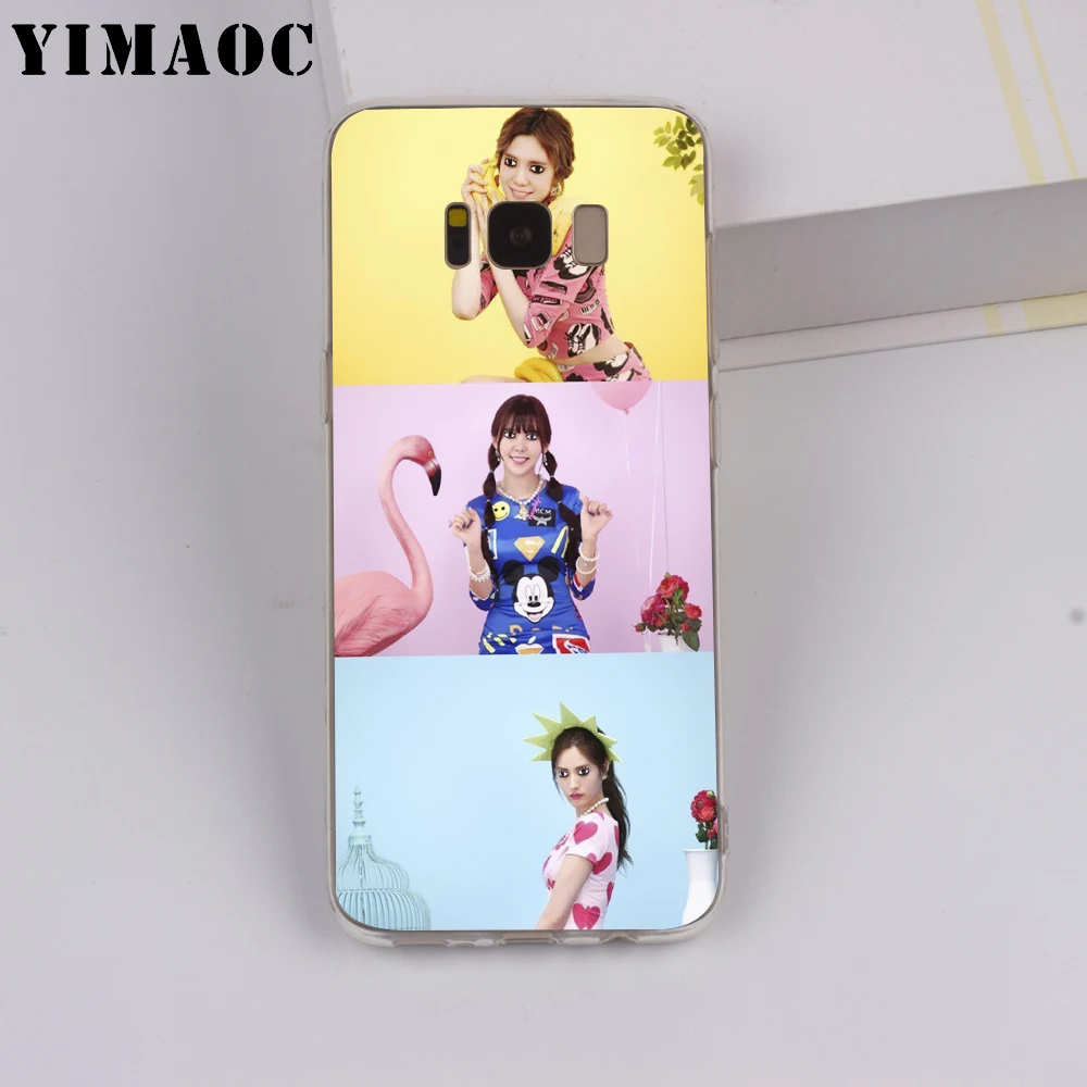 YIMAOC оранжевого цвета карамели для samsung Galaxy A10 A20 A30 A40 A50 A70 A2 J4 J6 J7 J8 Core Duo Примечание 10