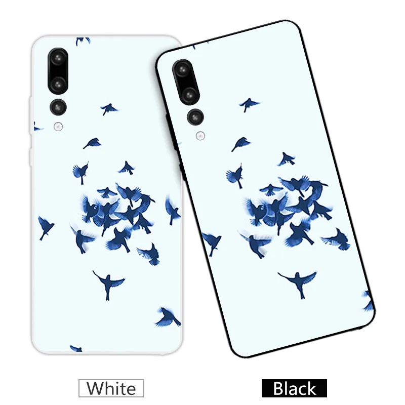 Для Huawei P20 Plus гелевый бампер чехлы для телефонов мягкий силикон Pro дизайн гибкий 6 1