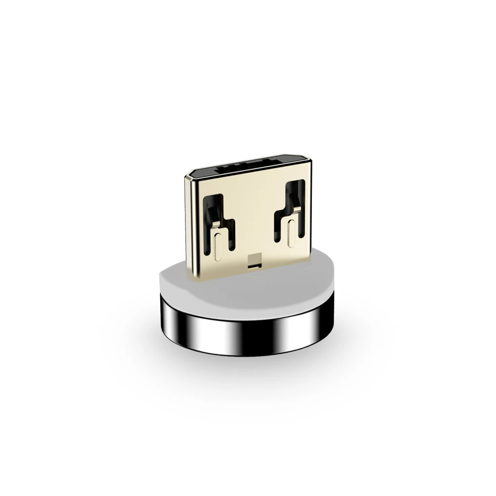 Only Micro Plug Floveme 3A Быстрая зарядка Магнитный USB C кабель для huawei iPhone Магнитный кабель type C Магнитный кабель зарядка зарядное устройство адаптер - Цвет: Only Micro Plug