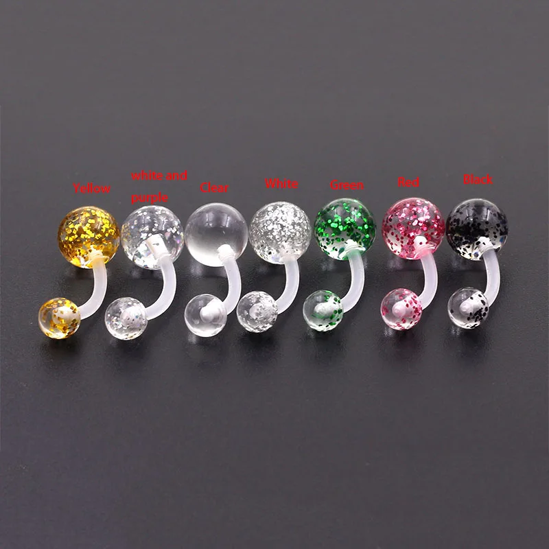 Фото Серьга-гвоздик Starbeauty из силикона, 1 шт. №2