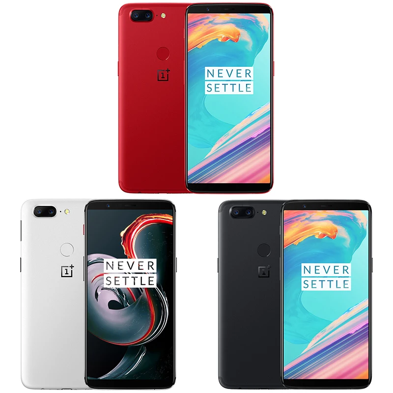 Глобальная прошивка Oneplus 5T Мобильный телефон 6 Гб 64 01 дюйма AMOLED Snapdragon 835