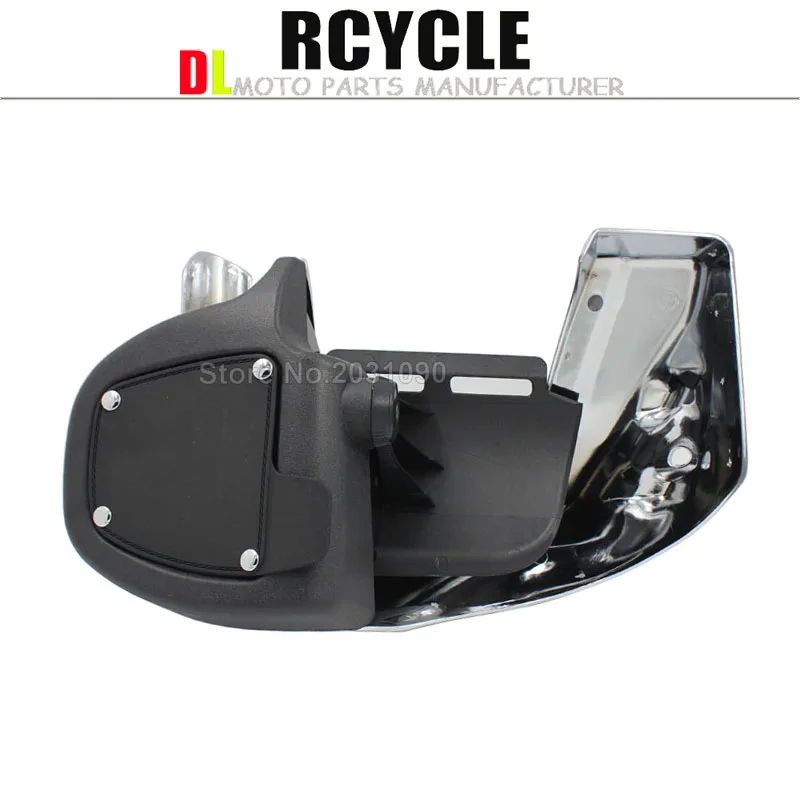 Chrom окрашенные нижние вентилируемые ноги обтекатель перчатки коробка для Harley