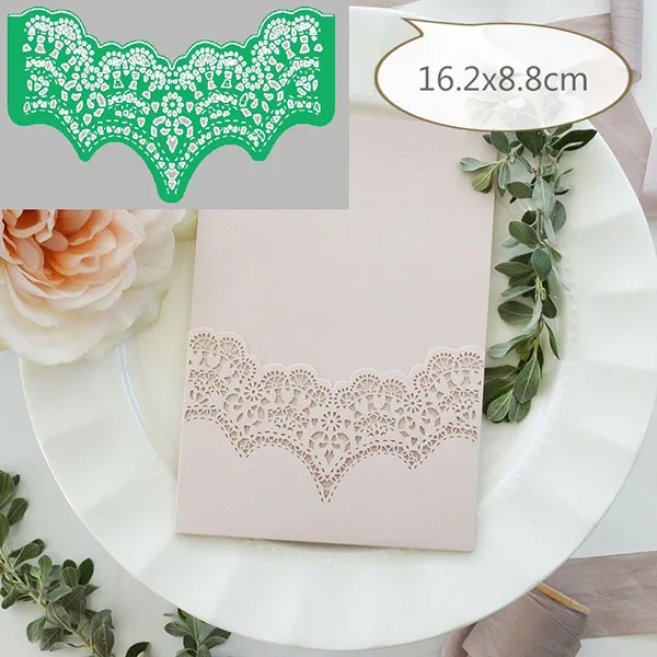 7 Wedding Circle Lace Bow Metal Steel Cutting Dies Stencils for Scrapbooking Card Making New Etched Embossing Die Cuts - Цвет: 7