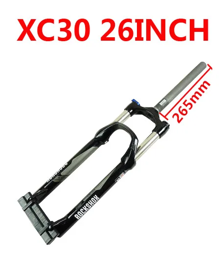 XC30 BLACK 26 265 Вилка Подвески rockshox XC28 - Цвет: XC30 BLACK 26 265
