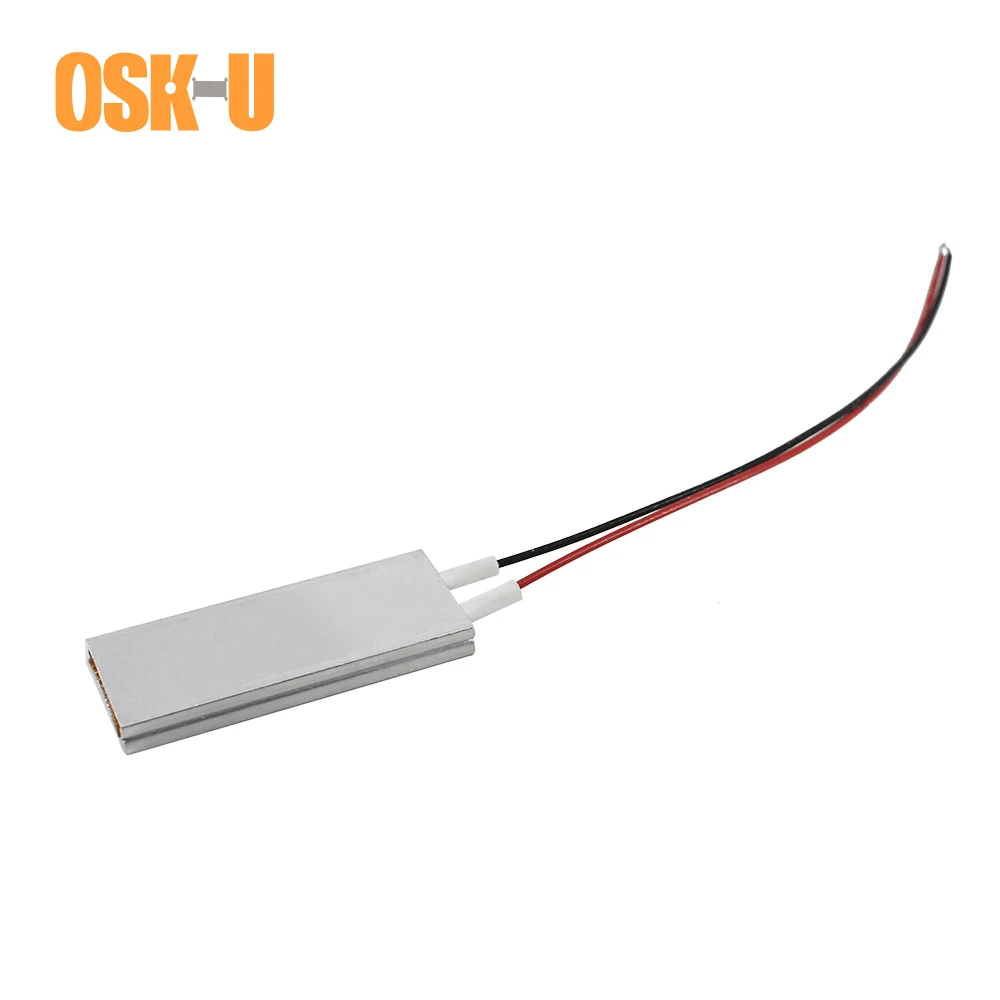2 шт. PTC нагревательный элемент 24 в 50x20x5 мм 180 градусов Цельсия постоянная температура PTC нагревательный элемент мощность 12-35 Вт для инкубатора