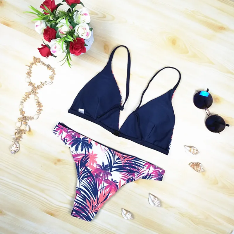 2017 купальники повязку бикини Сексуальная Пляжная Купальник женские купальный