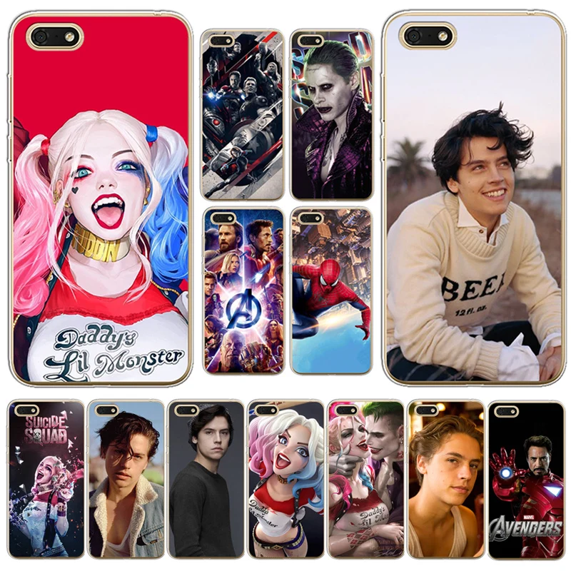 phone case cover For Huawei Mate 20 Pro Lite Honor 6A 6X 7 7X 7C 7A 8 8X 8C 9 joker Avengers riverdale marvel Luxury cartoon |