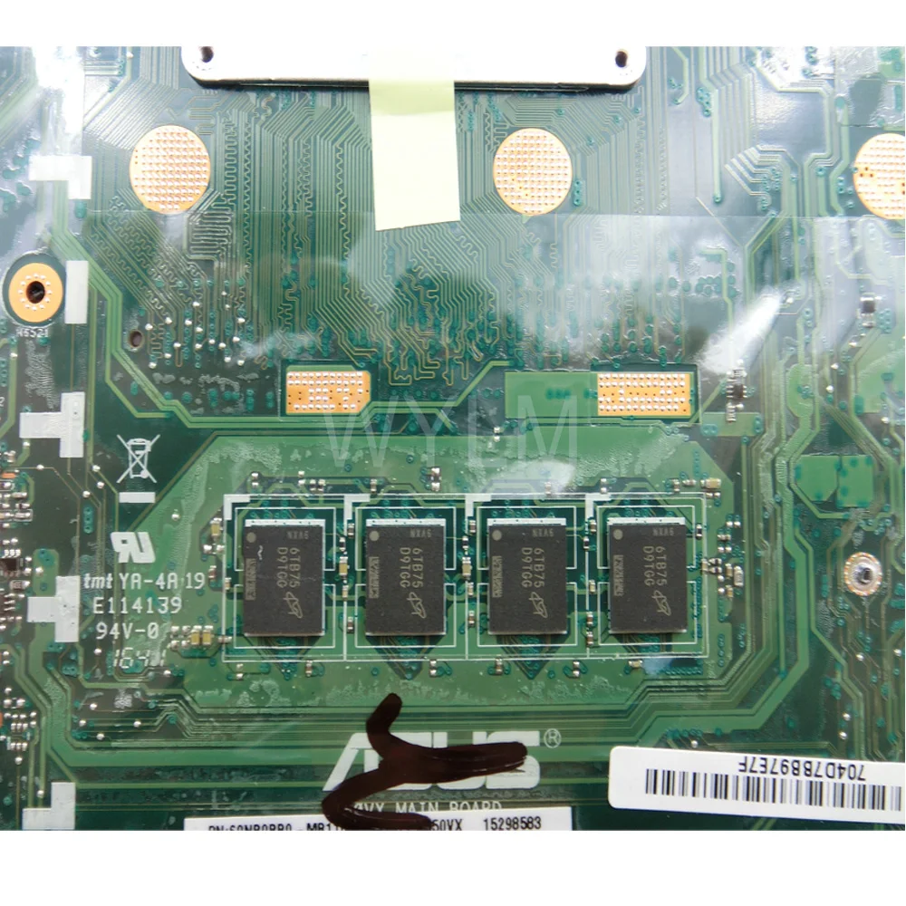 X550VX i7 6700HQ Процессор GTX950M 2 Гб N16P GT A2 материнская плата версия 0 для ASUS X550V W50VX K550VX