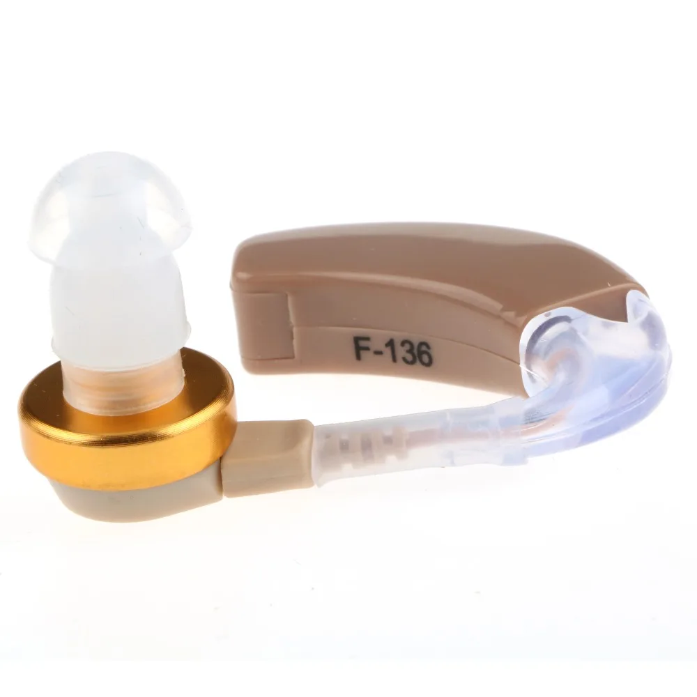 

Factory direct sale Mini BTE Hearing Aid Aids AXON F-136 Volume Adjustable Sound Voice best manufacturer deaf 200pc/lot stock