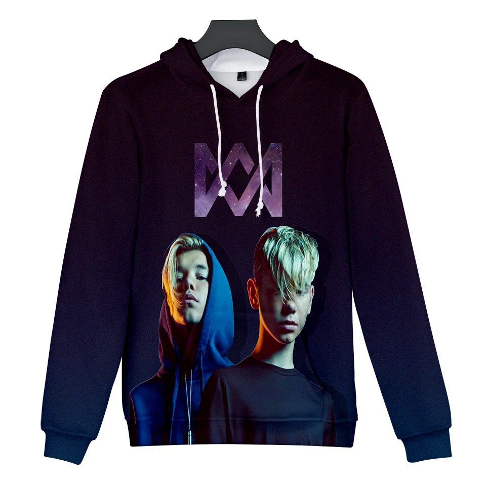 Толстовка с капюшоном Marcus & martinus 3D свитшот пуловер оверсайз забавная