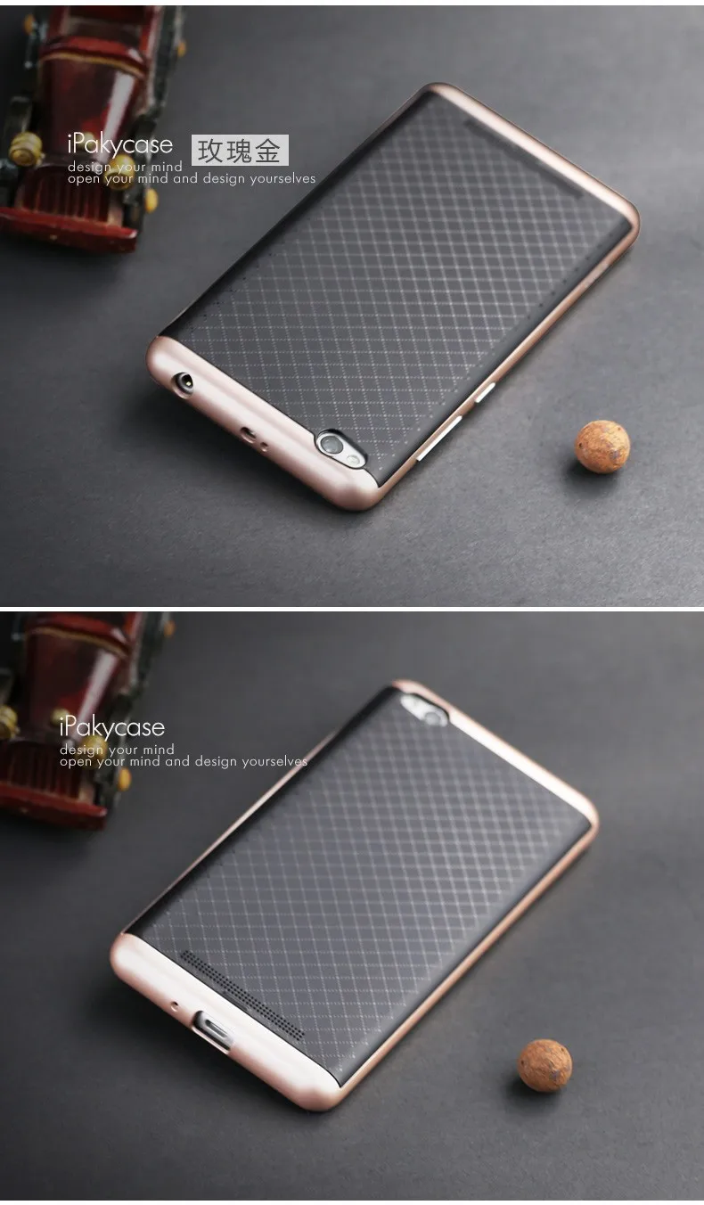 Классический текстурный Чехол iPaky для Xiaomi mi Red mi 3 и Red mi 3 Pro(с отверстием) для Red mi 3s силиконовый защитный чехол