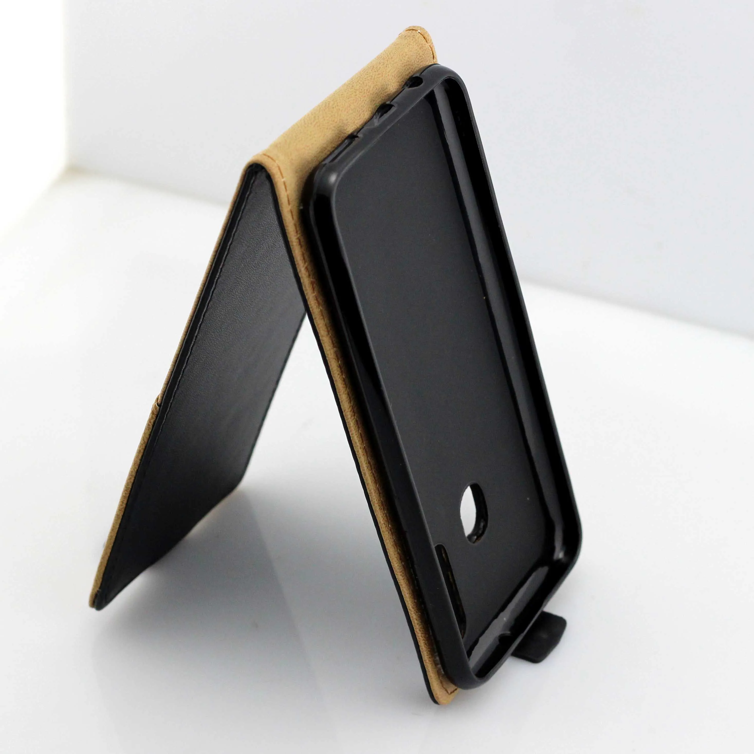 Новый стильный Вертикальный флип чехол из искусственной кожи для телефона Samsung