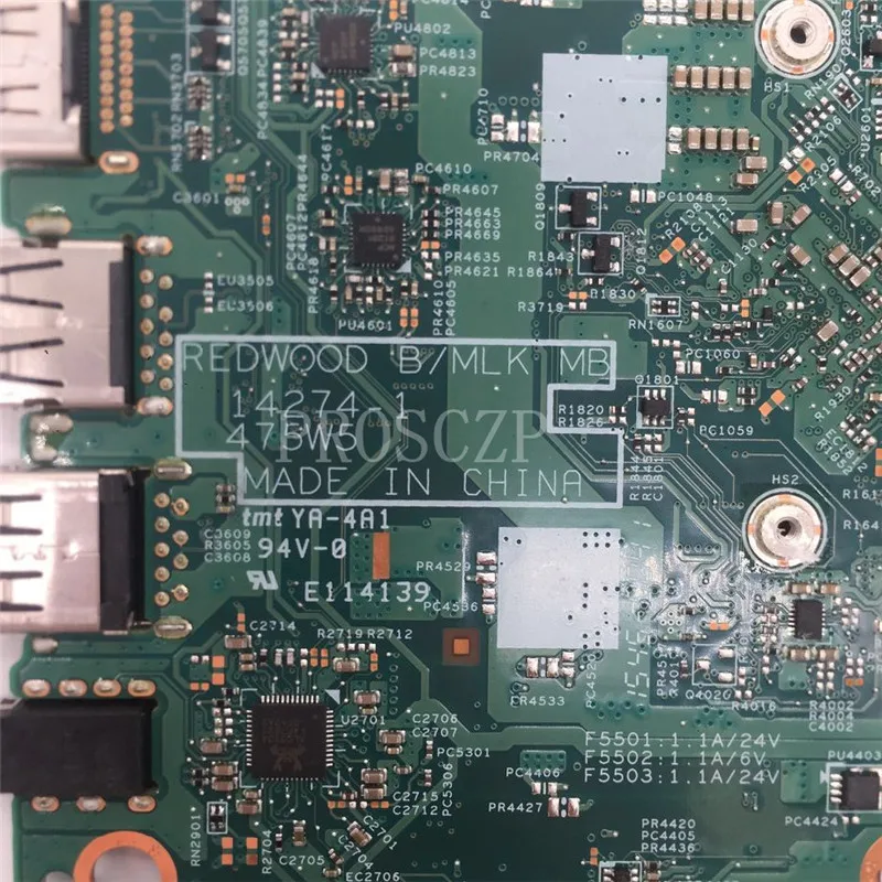Бесплатная доставка материнской платы для ноутбука Inspiron 11 3152 модель bl0ymx7f YMX7F 14274-1
