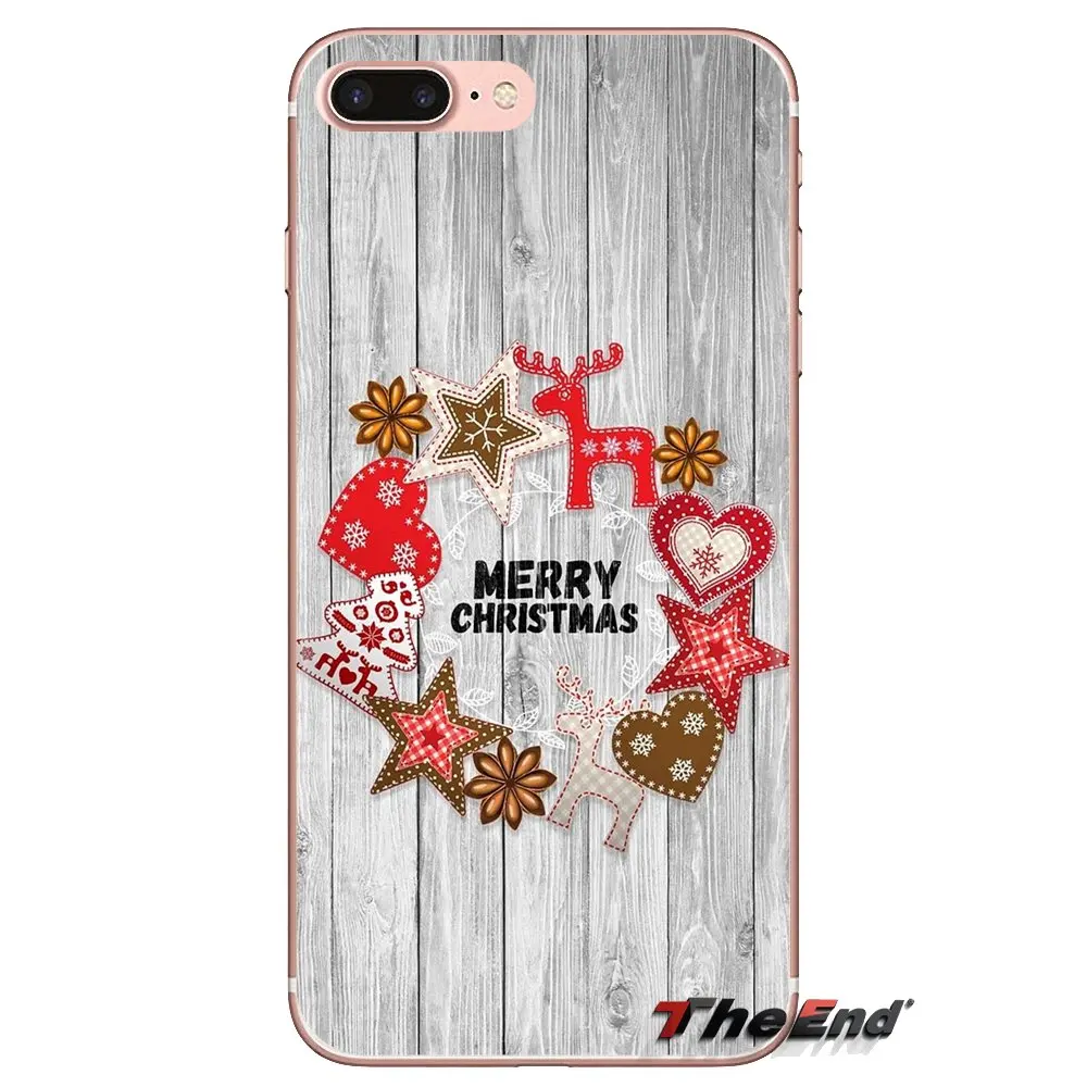 Для iPod Touch Apple iPhone 4 4s 5 5S SE 5C 6 S 7 8 X XR XS Plus MAX merry Christmas прозрачный мягкий чехол Чехлы |