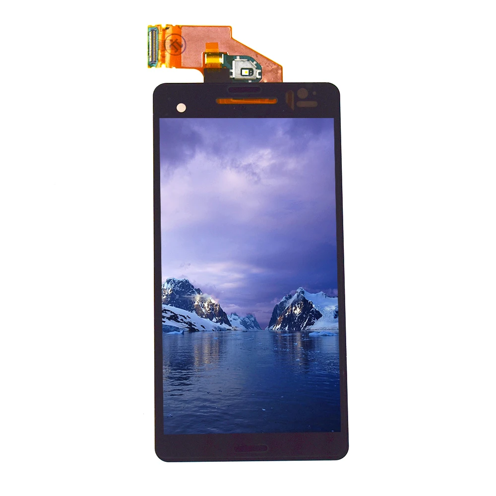 Для sony Xperia V LT25 LT25i Черный сенсорный экран дигитайзер панель сенсор стекло + ЖК